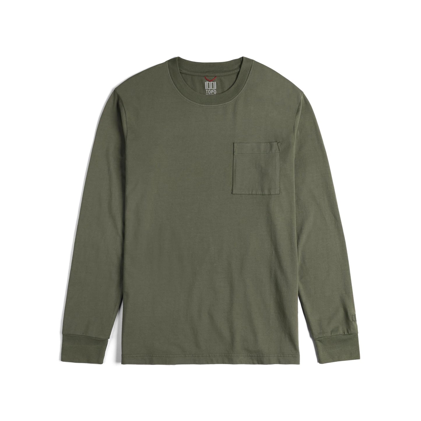 Topo Designs Dirt Pocket Tee Long Sleeve   Final Sale