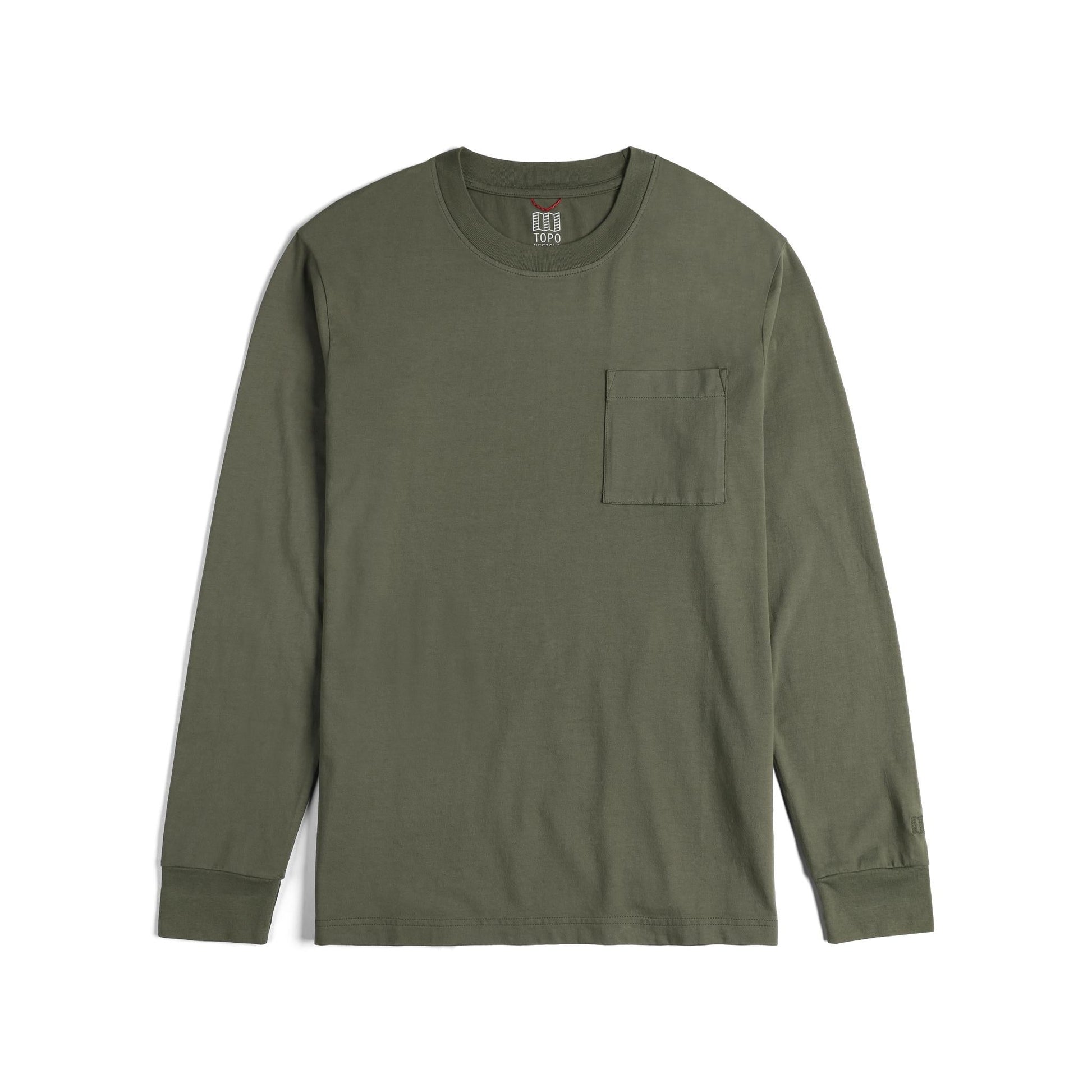 Topo Designs Dirt Pocket Tee Long Sleeve   Final Sale