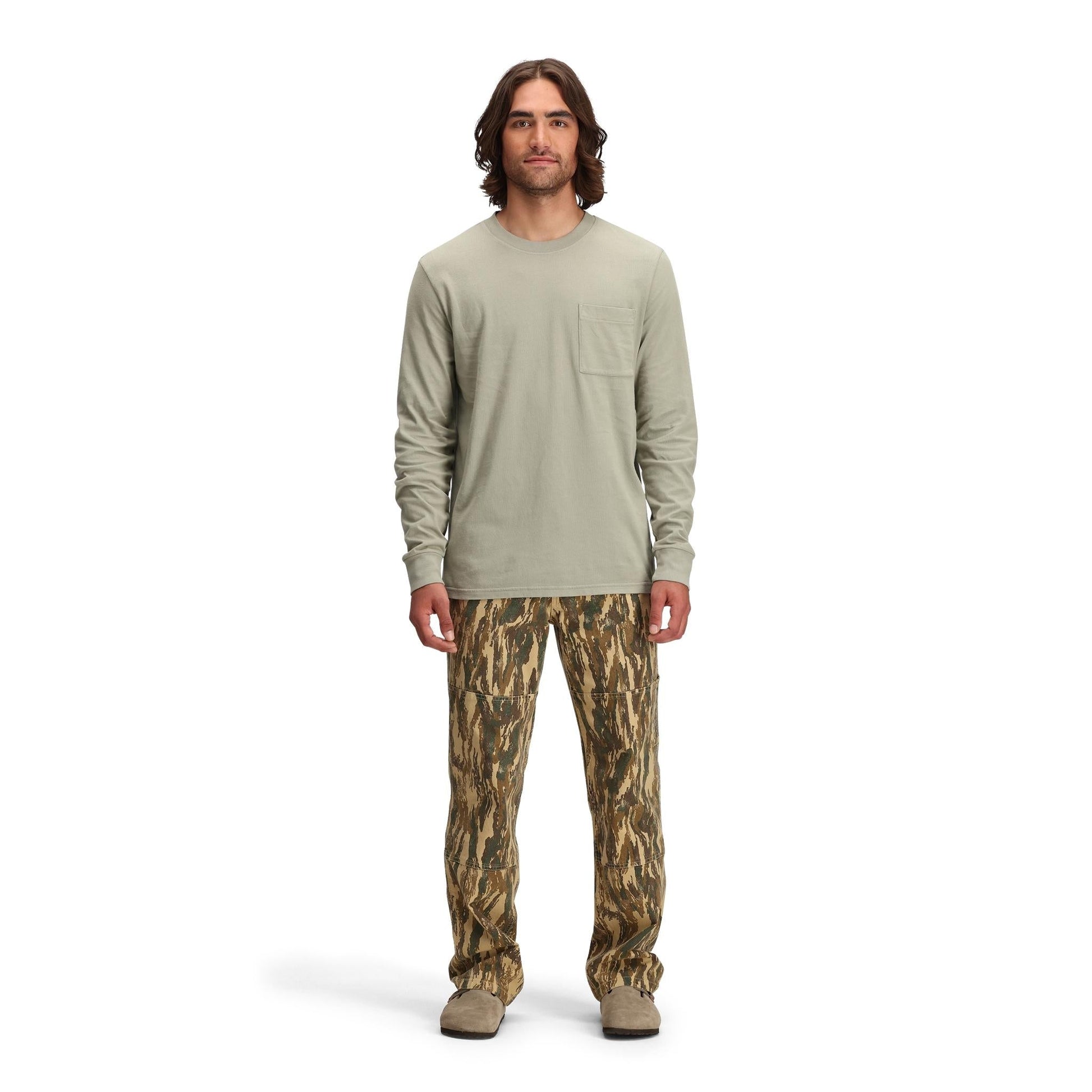 Topo Designs Dirt Pocket Tee Long Sleeve   Final Sale