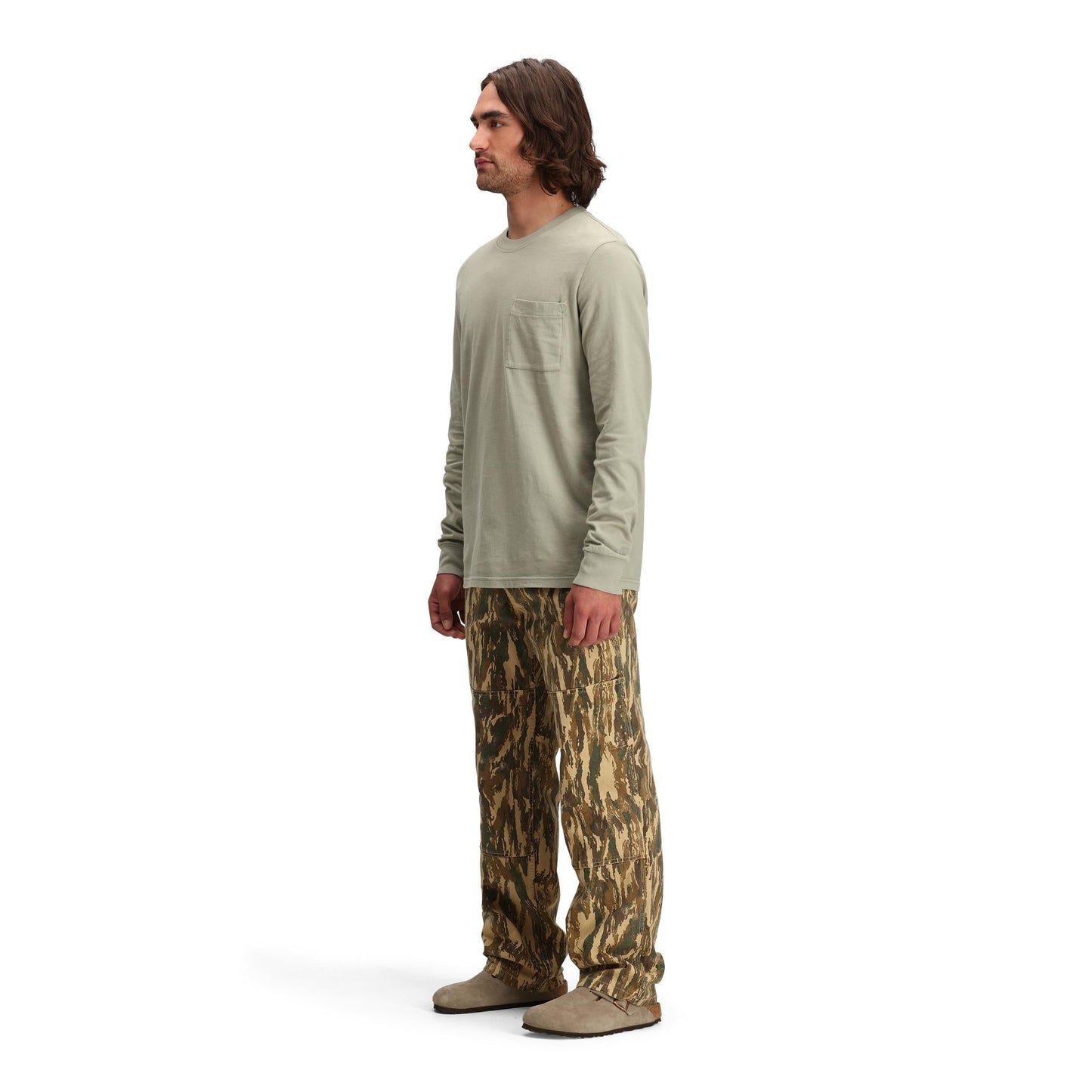 Topo Designs Dirt Pocket Tee Long Sleeve   Final Sale