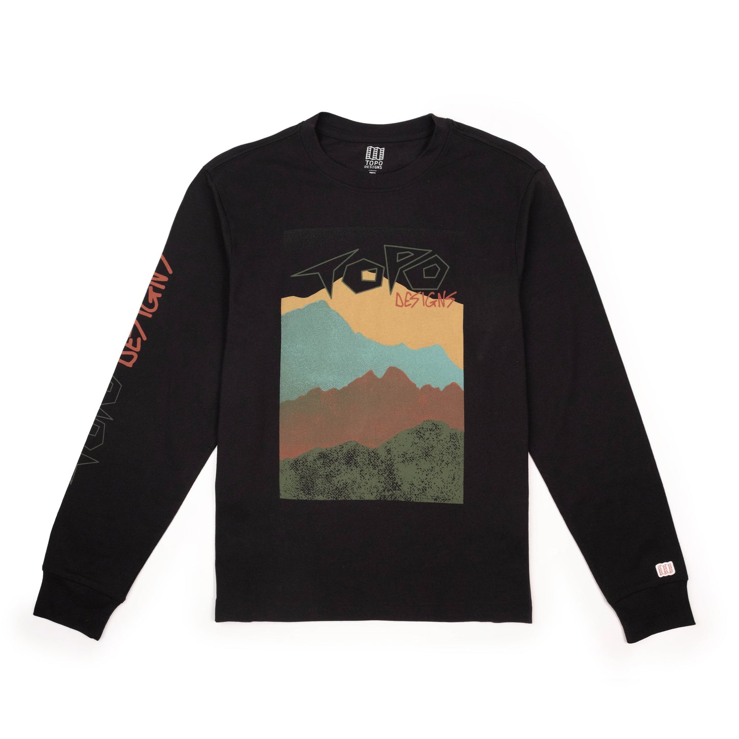 Topo Designs Outlook Tee Long Sleeve   Organic Cotton Tee