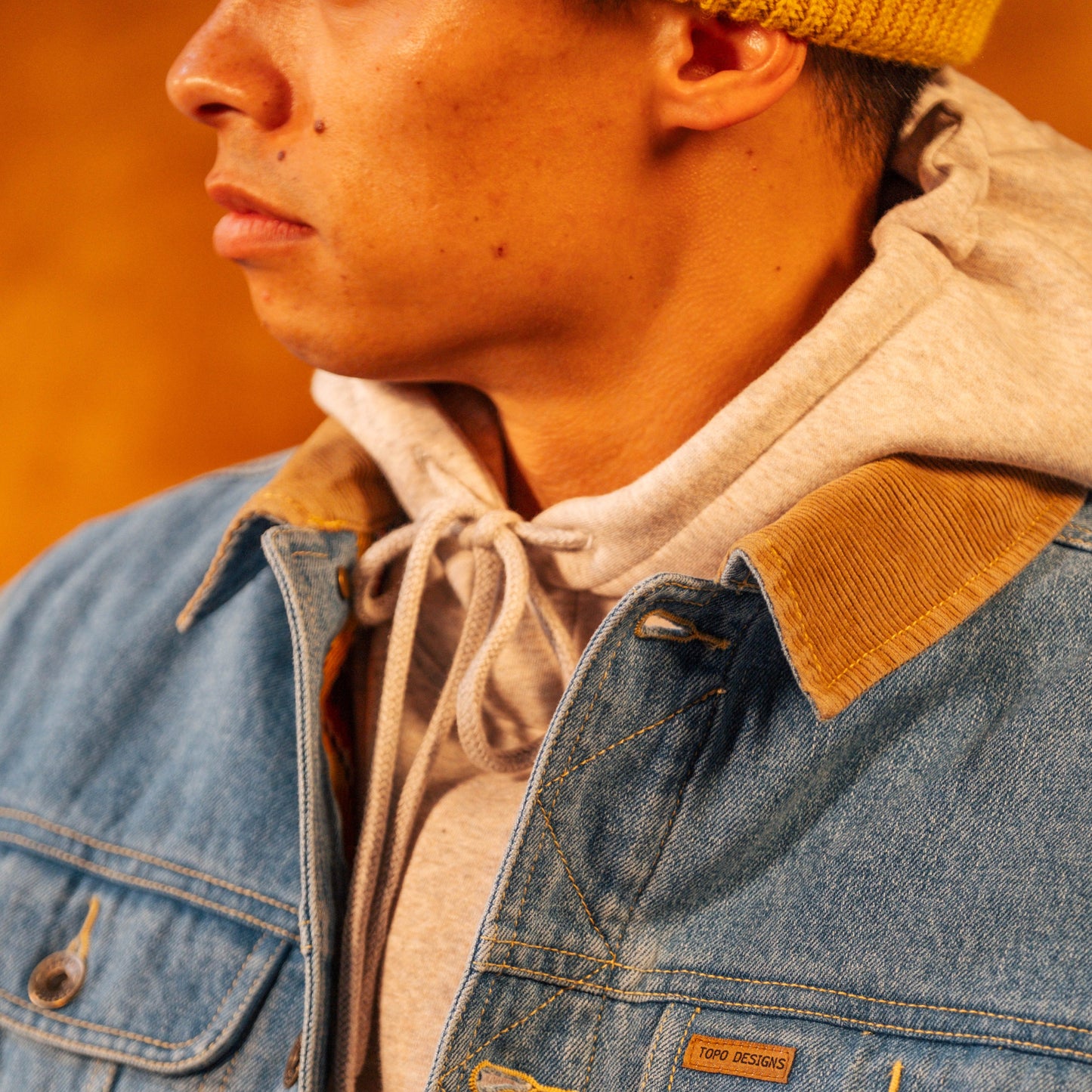 Topo Designs Alpine High Label Hoodie  Organic Cotton & Fleece Hoodie
