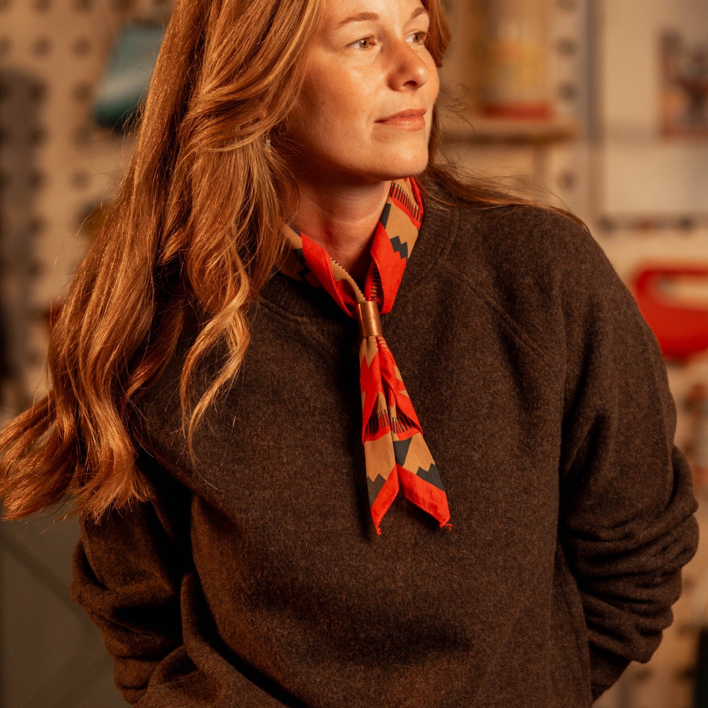 Topo Designs Global Wool Sweater  Recycled Wool Sweater