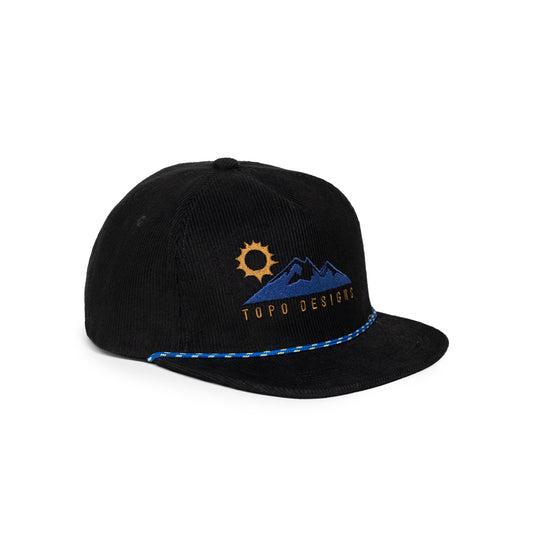 Topo Designs Corduroy Trucker Hat Alpine View - Adventure-Ready Cap