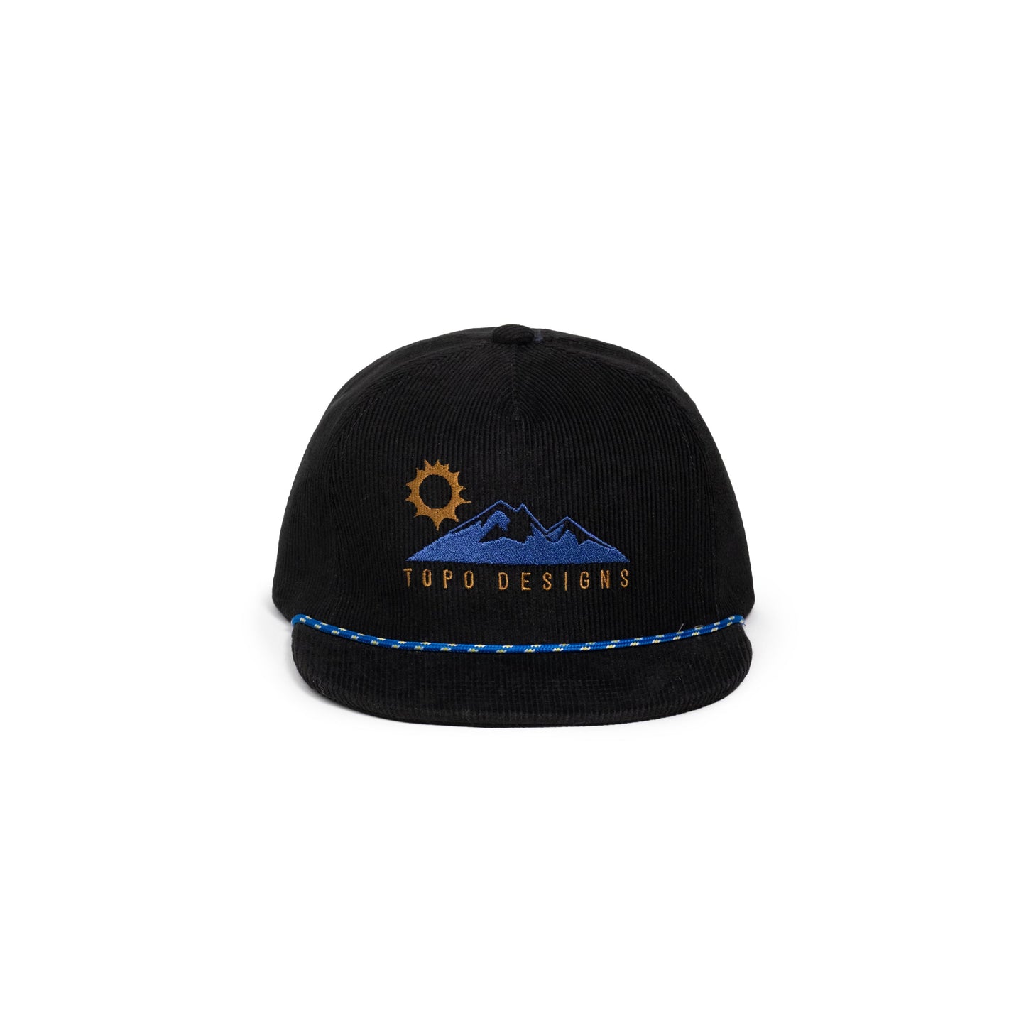 Topo Designs Corduroy Trucker Hat Alpine View - Adventure-Ready Cap