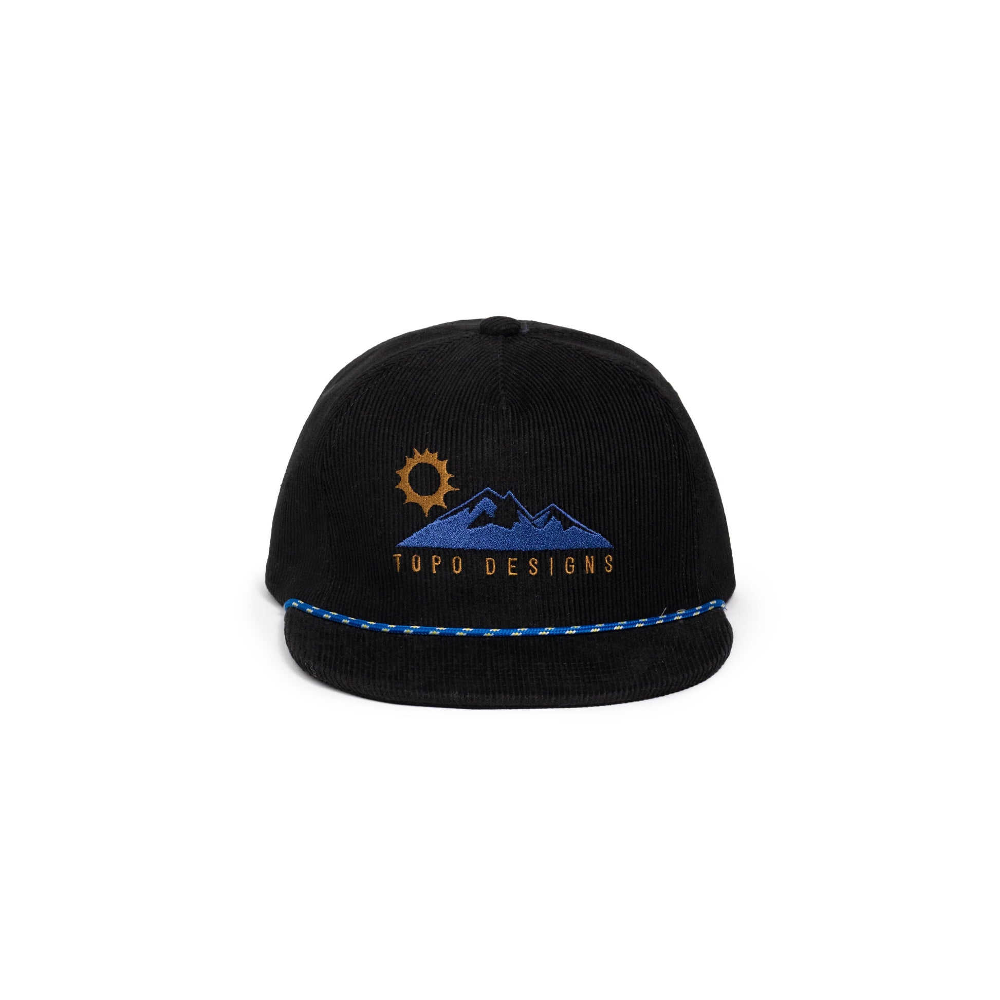 Topo Designs Corduroy Trucker Hat Alpine View - Adventure-Ready Cap