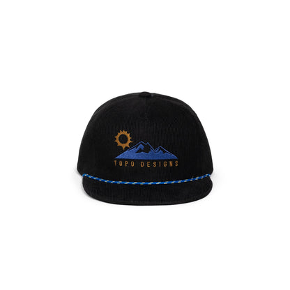 Topo Designs Corduroy Trucker Hat Alpine View - Adventure-Ready Cap