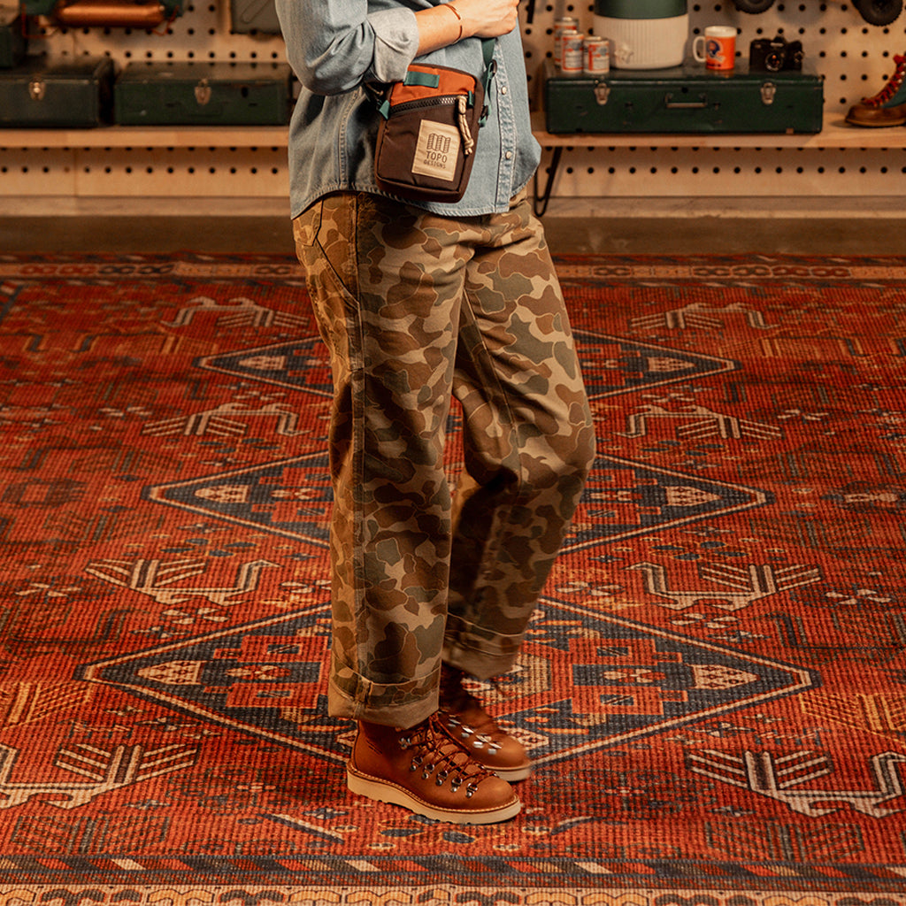 Topo Designs Utility Pants Duck Camo  - Final Sale