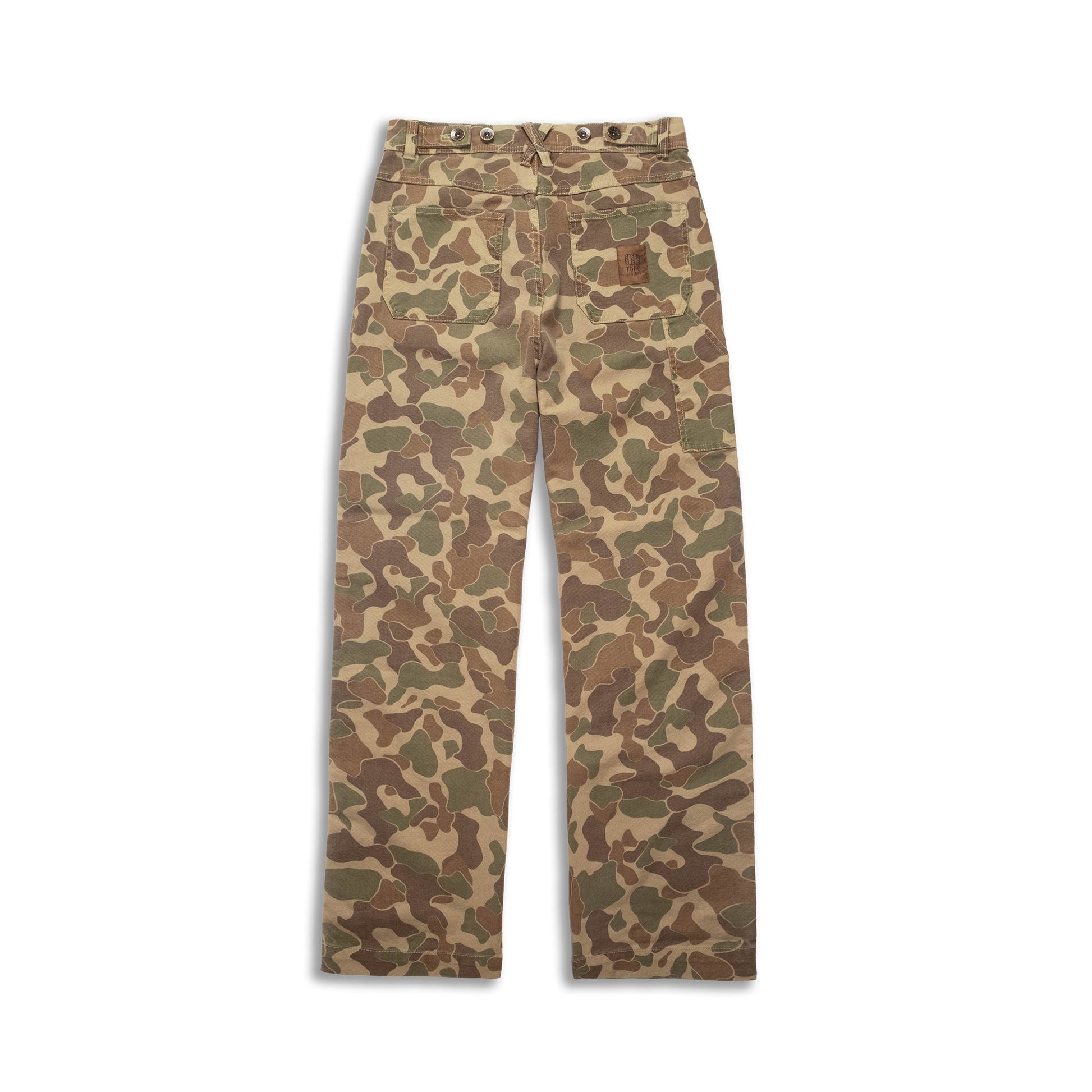 Topo Designs Utility Pants Duck Camo  - Final Sale