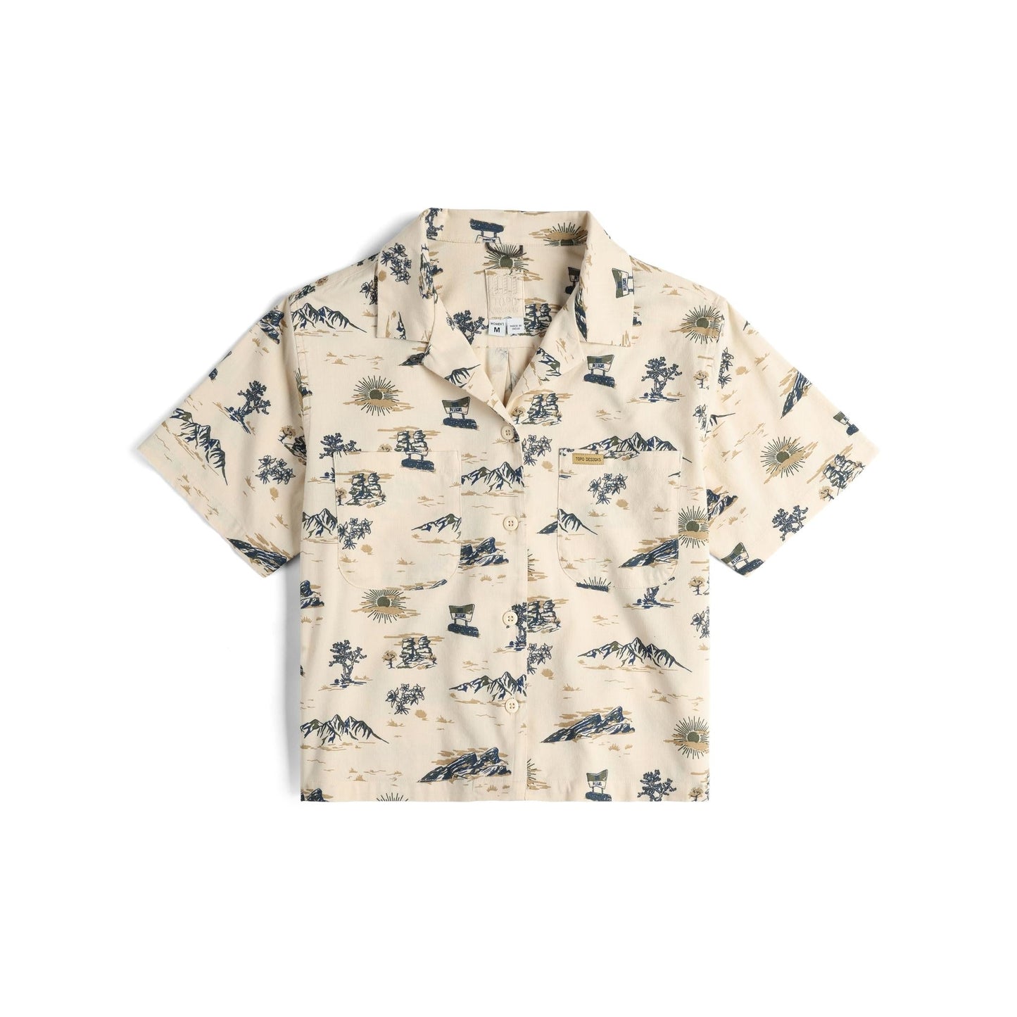 Topo Designs Women's Daytripper Shirt  Organic Cotton Travel Shirt for Women