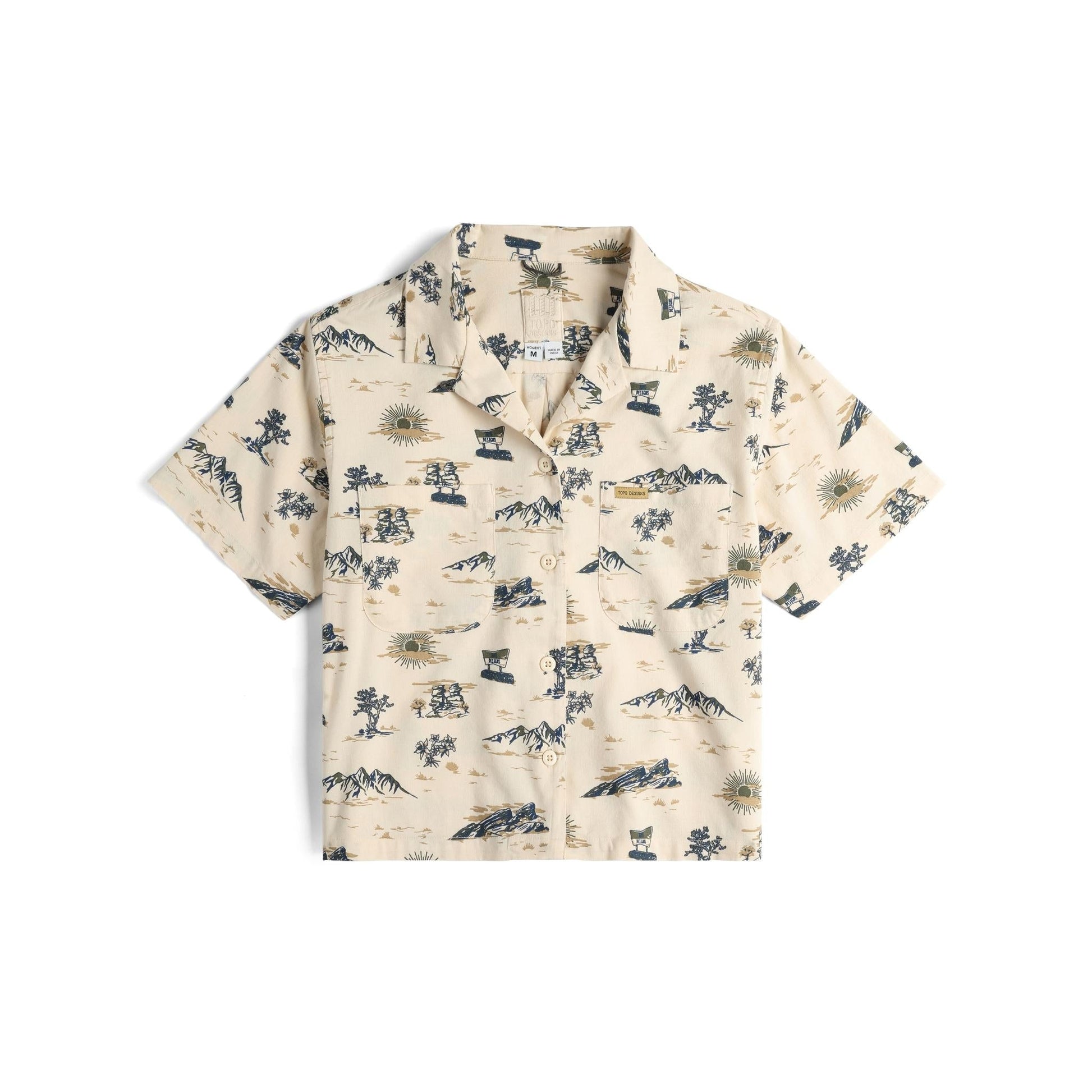 Topo Designs Women's Daytripper Shirt  Organic Cotton Travel Shirt for Women