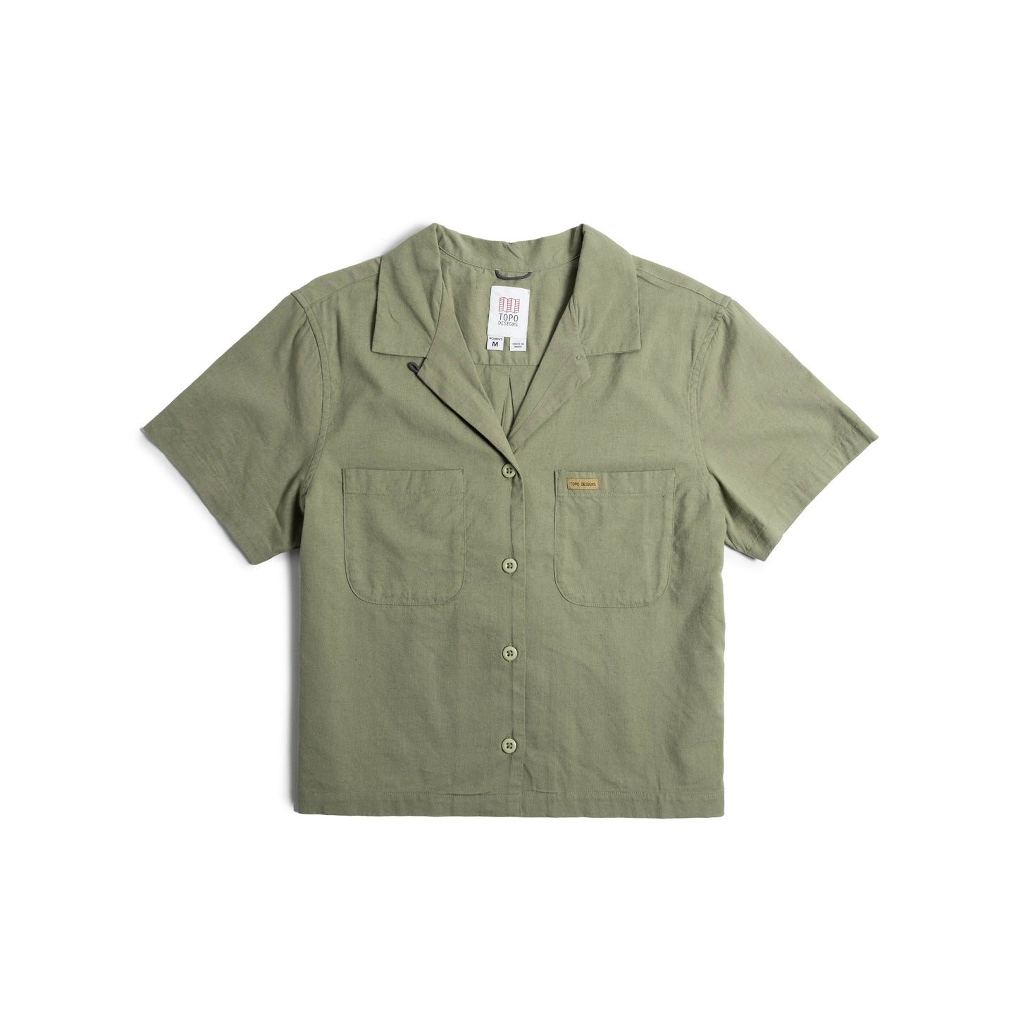 Topo Designs Women's Daytripper Shirt  Organic Cotton Travel Shirt for Women
