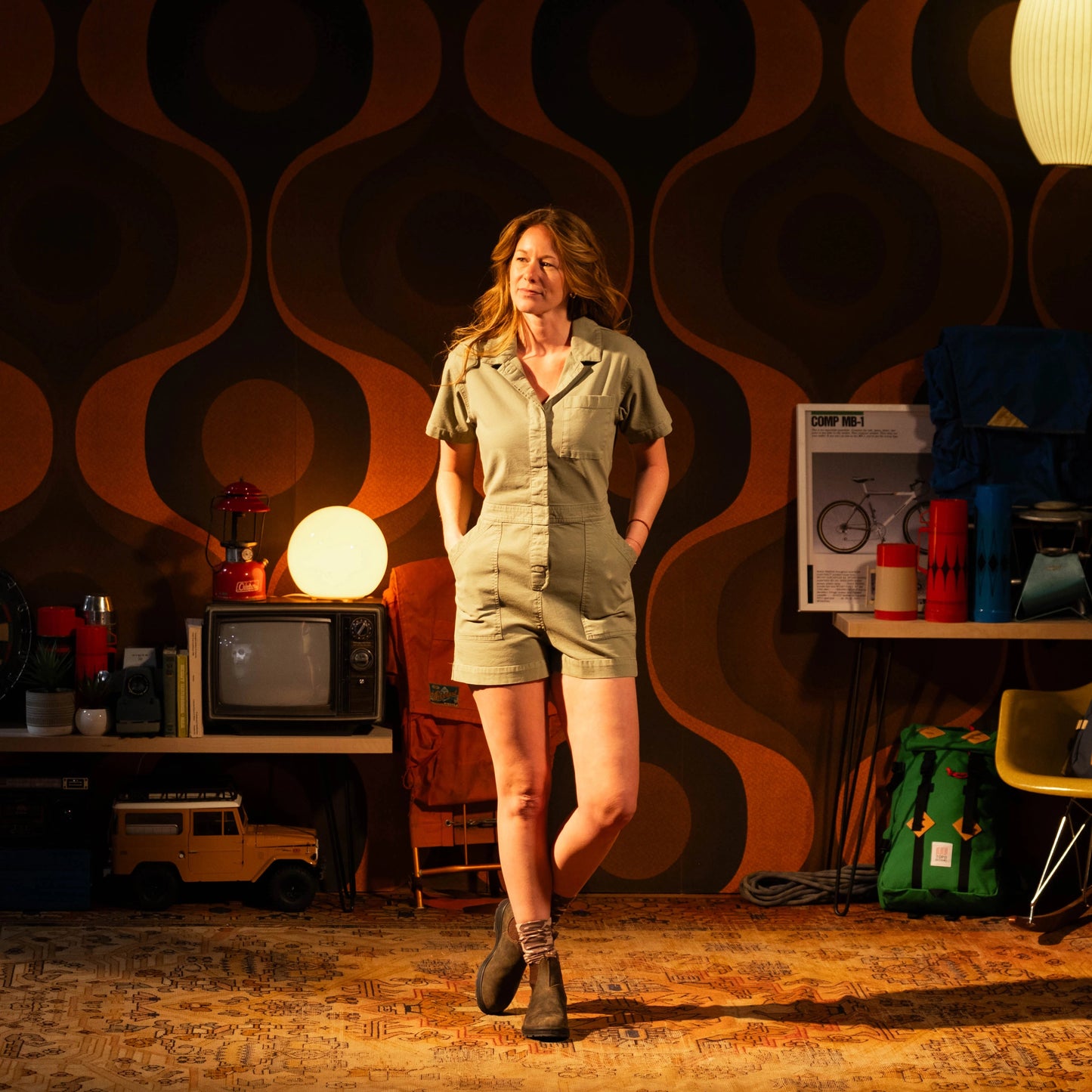 Topo Designs Dirt Romper   Final Sale