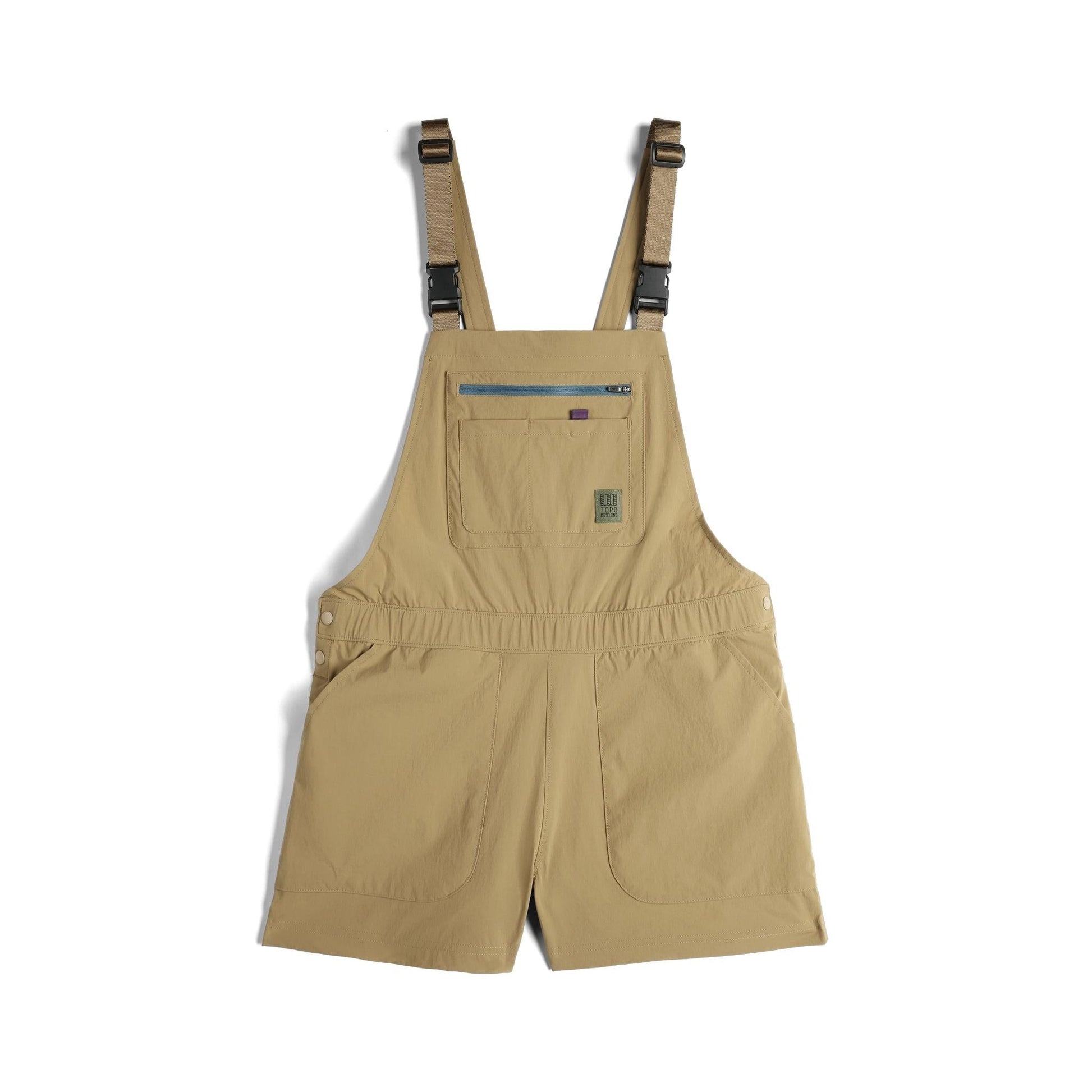 Topo Designs Women's Roads Romper  Overall Shorts